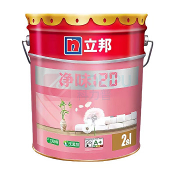 立邦 乳胶漆 净味120 18L