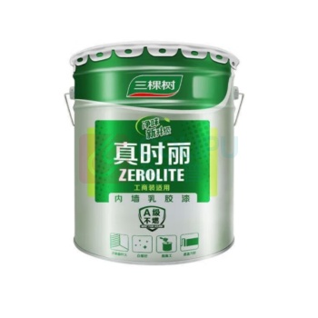 三棵树 合成树脂乳液内墙涂料(乳胶漆) 面漆 24kg (白色)