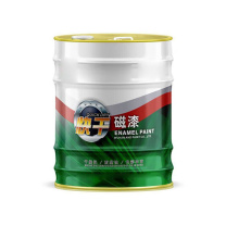 顾致 快干亮光醇酸磁漆金属防锈防腐调和漆彩钢瓦钢构栏杆喷涂油漆 R03 大红R03 15KG/桶