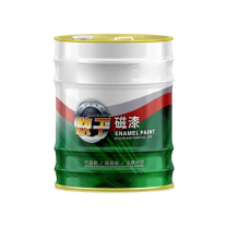 顾致 快干亮光醇酸磁漆金属防锈防腐调和漆彩钢瓦钢构栏杆喷涂油漆 紫红色 R04 15KG/桶