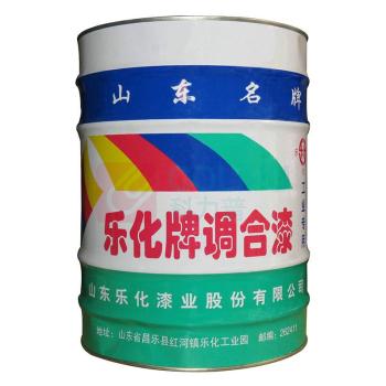 乐化 调合漆,油漆,中绿色卡 L1-62 7公斤/桶