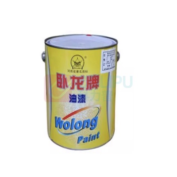 卧龙 油漆醇酸防锈漆调和磁漆 2.2L