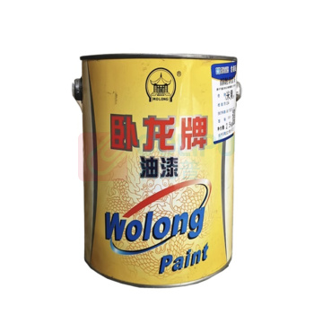卧龙 油漆醇酸防锈漆调和磁漆 2.2L