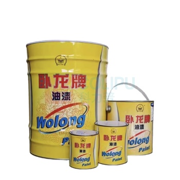 卧龙 油漆醇酸防锈漆调和磁漆 2.2L