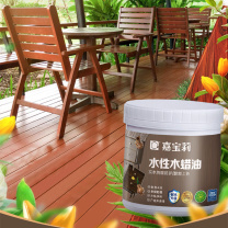 嘉宝莉 防腐木油水性木蜡油 1KG (红木色)