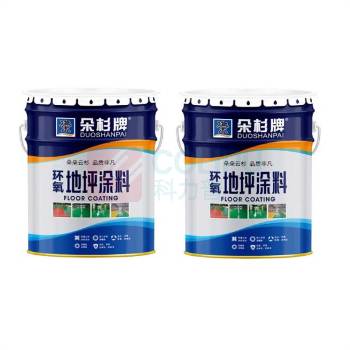 朵杉 普通型环氧地坪面漆 20kg 油漆16kg+固化剂4kg (中灰)