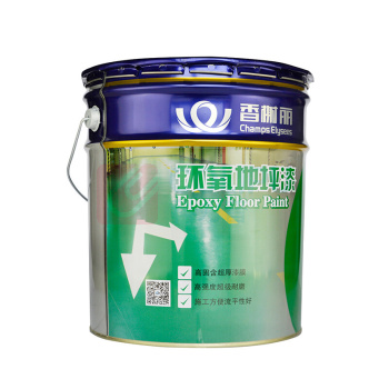 香榭丽 CHAMPS ELYSEES 环氧地坪耐压型面漆 20kg/组(16.5kg主剂+3.5kg固化剂) (黑色)