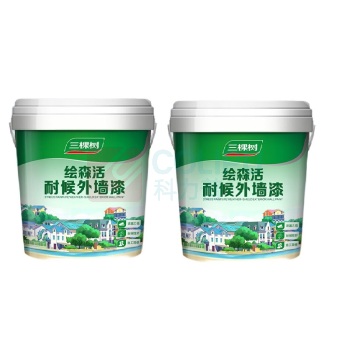 三棵树 三棵树漆(SKSHU) 外墙涂料\浅绿色 30kg/桶 (浅绿)