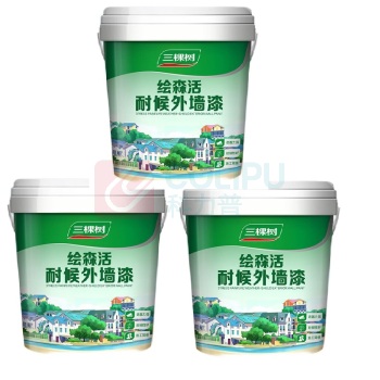 三棵树 三棵树漆(SKSHU) 外墙涂料\浅绿色 30kg/桶 (浅绿)