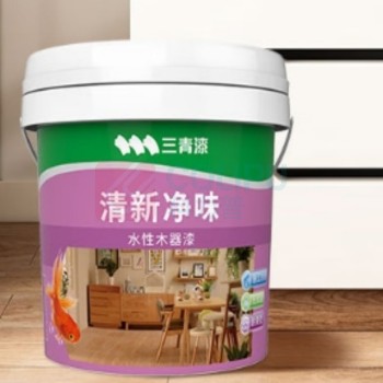 三青 水性漆 2.5KG 半哑光 (象牙白)