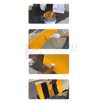 迅彩 夜间反光道路划线漆 2件套 3.2kg主漆+0.8kg反光珠 (中黄)