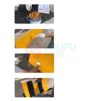 迅彩 夜间反光道路划线漆 2件套 3.2kg主漆+0.8kg反光珠 (海蓝)