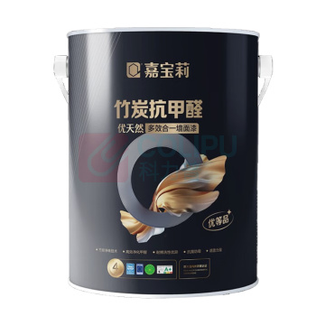 嘉宝莉 优天然竹炭抗甲醛多效合一墙面漆 内墙乳胶漆 6.4KG (白色)