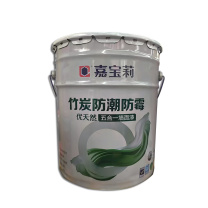 嘉宝莉 优天然竹炭防潮防霉五合一墙面漆 内墙乳胶漆 25KG (白色)
