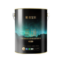 嘉宝莉 觅境竹炭易擦洗无添加全效面漆 净味内墙乳胶漆 6.4KG (白色)