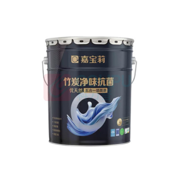 嘉宝莉 优天然竹炭净味抗菌5合1墙面漆 内墙乳胶漆 20KG (白色)