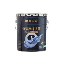 嘉宝莉 优天然竹炭净味抗菌5合1墙面漆 内墙乳胶漆 20KG (白色)
