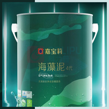 嘉宝莉 海藻泥4代无添加全净全效墙面漆 内墙乳胶漆 6.4KG (白色)