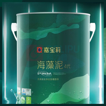 嘉宝莉 海藻泥4代无添加全净全效墙面漆 内墙乳胶漆 6.4KG (白色)