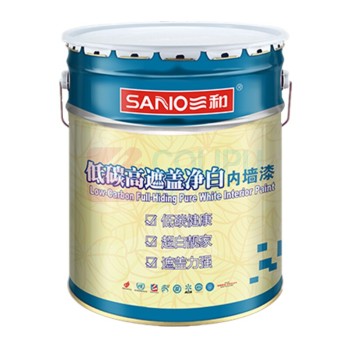 三和 SANO 低碳高遮盖净白内墙漆 E0T 20kg (乳白色)