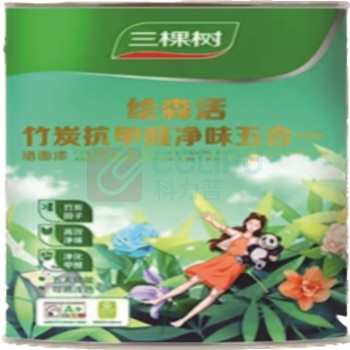 三棵树 乳胶漆 亮光 白色 18L (含：上门施工限通辽市内)