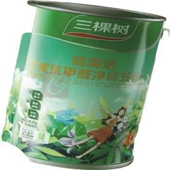 三棵树 乳胶漆 亮白色 18L 