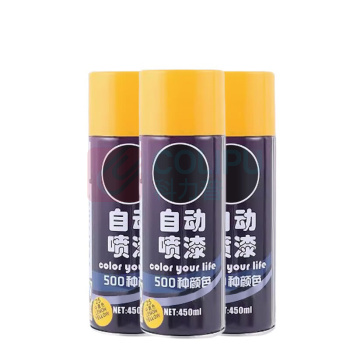 谨珅 自动喷漆 手喷漆 金属防锈油漆 PQ6 450ml (中黄色) 5支/组