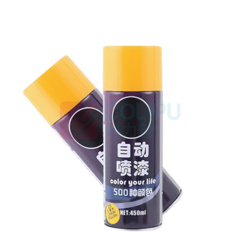 谨珅 自动喷漆 手喷漆 金属防锈油漆 PQ6 450ml (中黄色) 5支/组
