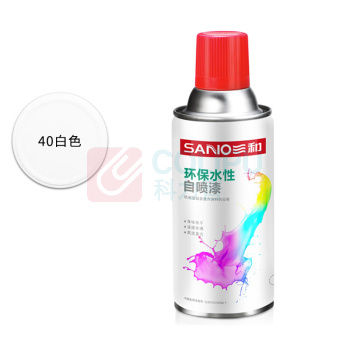 三和 SANO 水性自喷漆 环保漆 J8A40 230g/350ml (白色)
