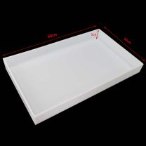 山顶松 加厚实验室塑料托盘 60*50*5cm