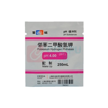 雷磁 pH缓冲试剂 780501N02 pH4.00 粉剂