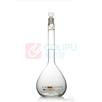 天玻 TIANBO 容量瓶 玻璃 A级 2000ml