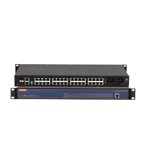迈威 工业串口服务器 Mport3232-2AD220 【千兆光电复用口】
