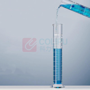高翊柏 实验室直型量入式带刻度圆底高硼硅量筒化学生物加厚透明量具 玻璃量筒 33012622 20ml