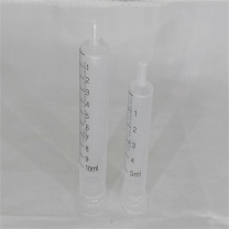 优企 一次性无橡胶圈pp塑料非医用注射器加液器塑料针筒 103*17mm/10ml 无黑胶头 不含针头
