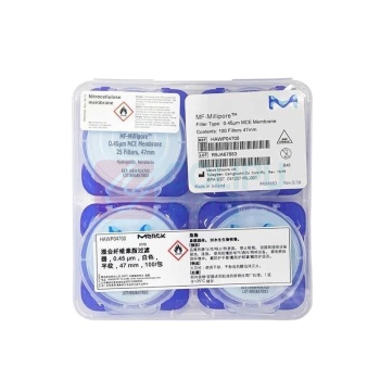 密理博 微孔滤膜 HNWP04700 Φ47mm×0.45μm 100片/盒