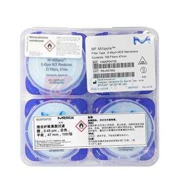密理博 微孔滤膜 HNWP04700 Φ47mm×0.45μm 100片/盒
