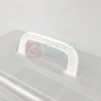 安赛瑞 手提式塑料收纳箱 601033 30.5×16.5×14.5cm