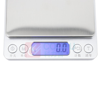 海斯迪克 HYSTIC 电子秤 实验室用电子称 HKQS-112 100017098888 充电款/中文版3000g/0.1g