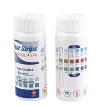 海斯迪克 HYSTIC 3合1水测试纸PH酸碱/余氯/臭硬度水质检测泳池温泉试纸 100037943102 2瓶(共100条)