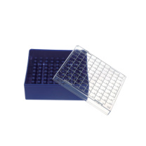 特瑞夫 TREFFLAB 冷冻存储盒 96103452 透明盖子 PC材质 100格 10×10 适用1-2ml 内螺旋的冻存管
