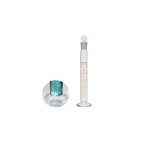 特瑞夫 TREFFLAB 玻璃量筒 96103709 圆底座 带磨砂玻璃塞 容量 1000ml