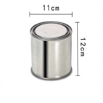 护善 金属圆罐 1L 直径11cm高度12cm
