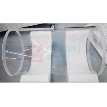 太平洋 定制石英管 SYG-041106 外径411mm 壁厚6mm 长度1080(-1,0)mm 两端公差正负0.25mm