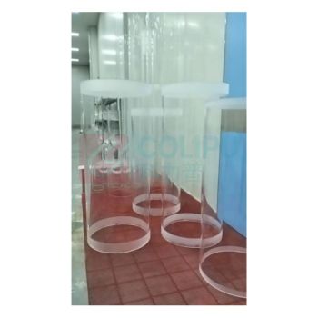 太平洋 定制石英管 SYG-0447075 外径447mm 壁厚7.5mm长度947(-1,0)mm 两端公差正负0.25mm
