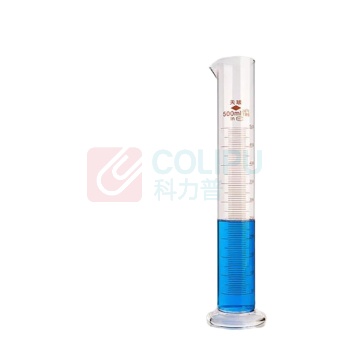 天玻 TIANBO 玻璃量筒 无塞式刻度量筒 500ml