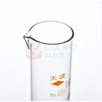 天玻 TIANBO 玻璃量筒 无塞式刻度量筒 500ml