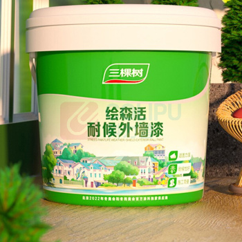 三棵树 三棵树漆(SKSHU) 外墙涂料\浅绿色 30kg/桶 (浅绿)