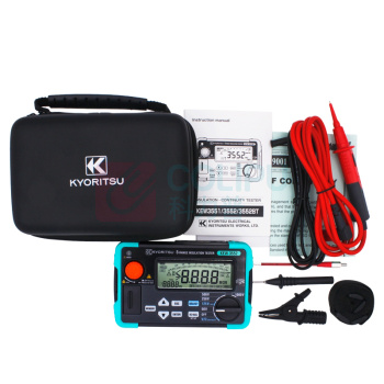 克列茨 KYORITSU 低电阻测试仪 KEW3552BTKIT 绝缘/导通测试仪(智能蓝牙版数字式1000V)