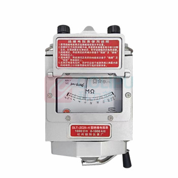 电乐天 1000V摇表绝缘电阻测试仪 合金壳 DLT-ZC25-4 测量范围:0~1000MΩ
